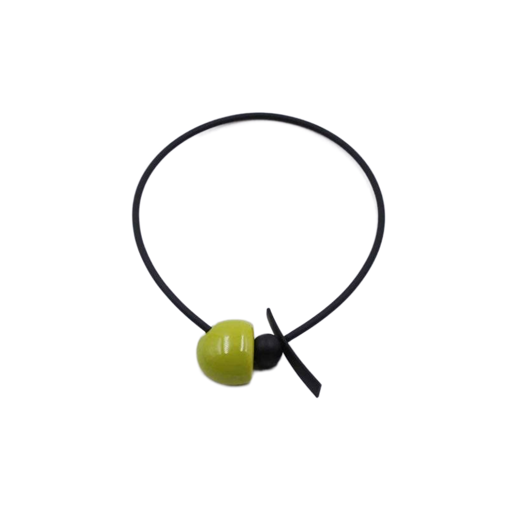 Shogun PVC Necklace, Anise