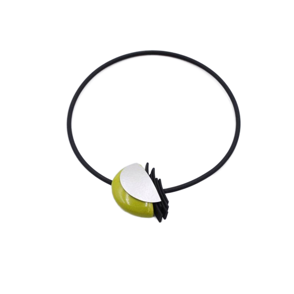 Big Bang PVC Necklace, Anise