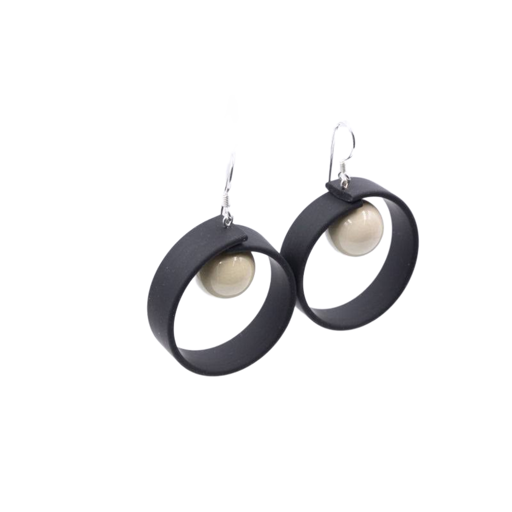 Tempo Drop Earrings, Ivory