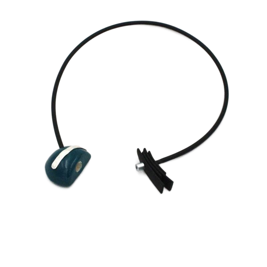Slash PVC Necklace, Duck Blue Egg