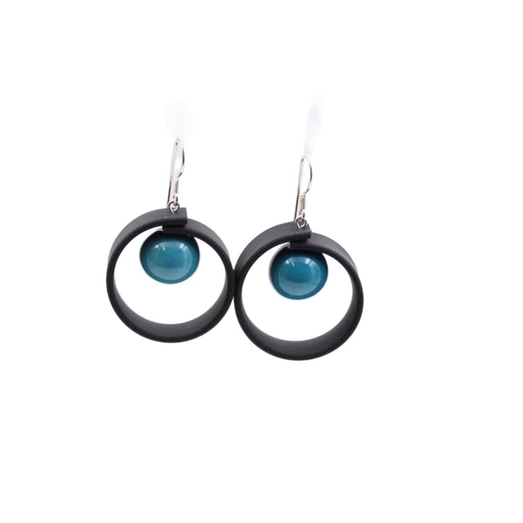 Tempo Drop Earrings, Turquoise