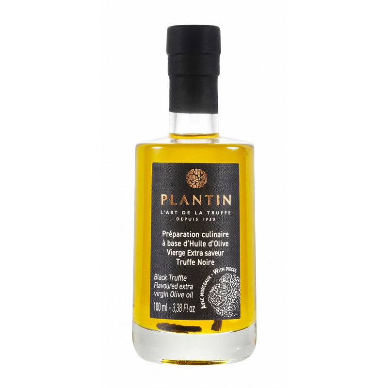 Extra Virgin Olive Oil with Black Truffles Pieces - 100ml