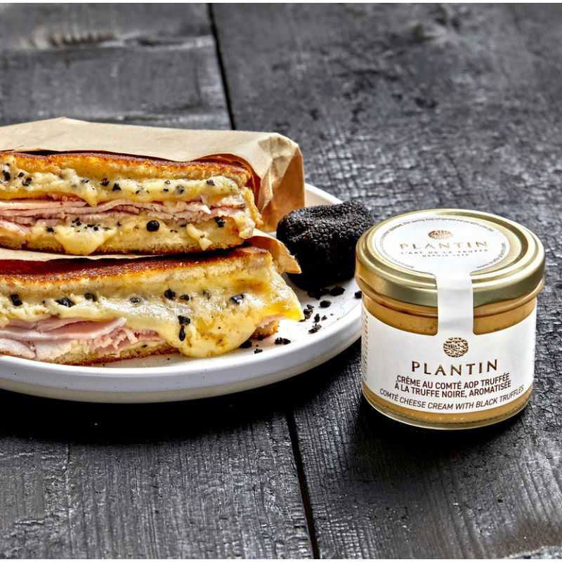 Comté Cheese Cream with Black Truffles