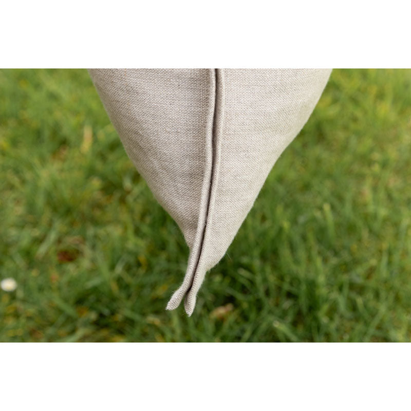Pure Washed Linen Cushion Cover, Two-Tone Twine