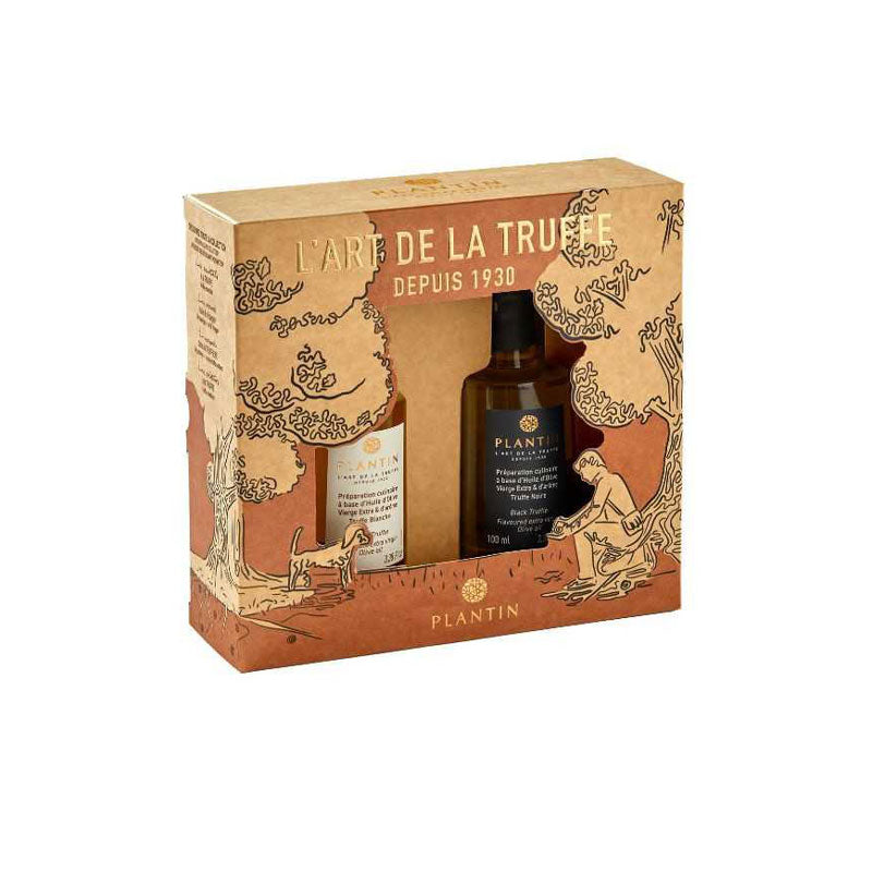 Treat your special someone to the exquisite experience of The Truffle Oils Gift Set. This premium set of two oils will indulge the senses with its velvety texture and gourmet fragrance. Ideal for any culinary enthusiast, these oils will bring an unparalleled level of sophistication to any table