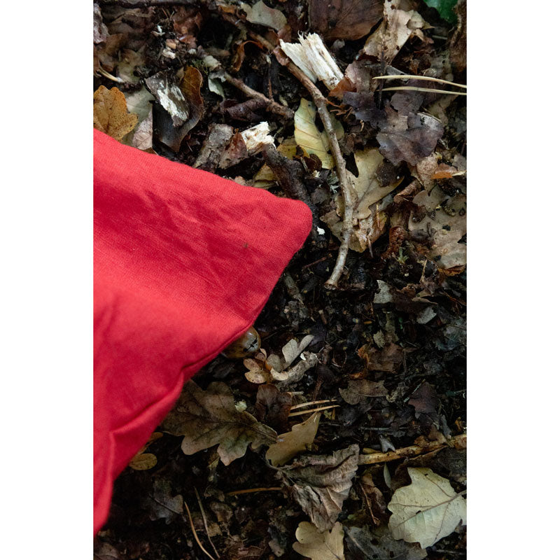Pure Washed Linen Duvet Cover, Redcurrant