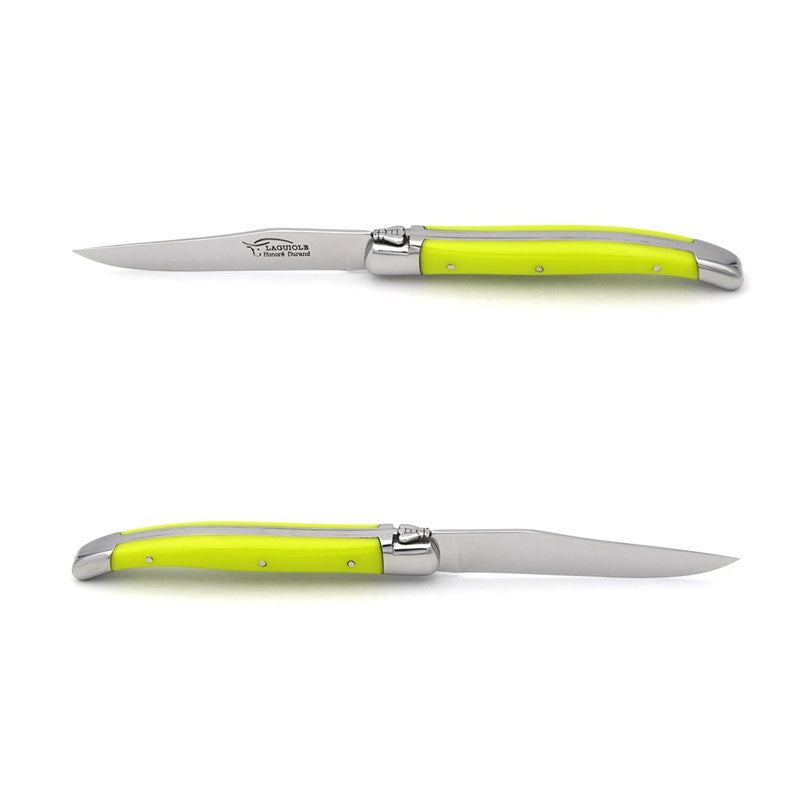 Laguiole Dessert Knives, Mix Corian