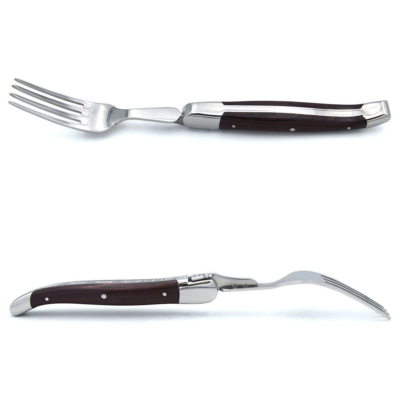Laguiole Forks Purplewood, Prestige Collection