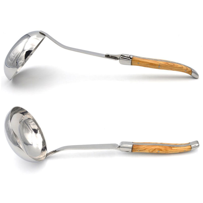 Laguiole Ladle Olive Wood, Prestige Collection