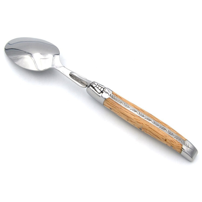 Laguiole Table Spoons Mix Wood, Prestige Collection