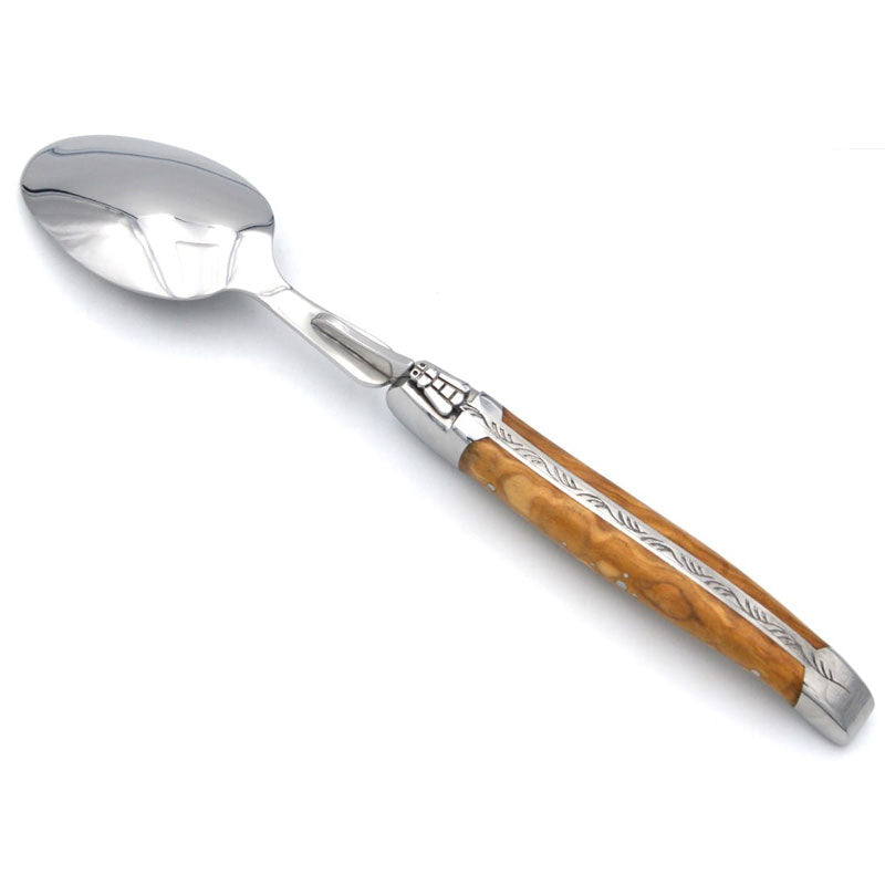 Laguiole Table Spoons Mix Wood, Prestige Collection