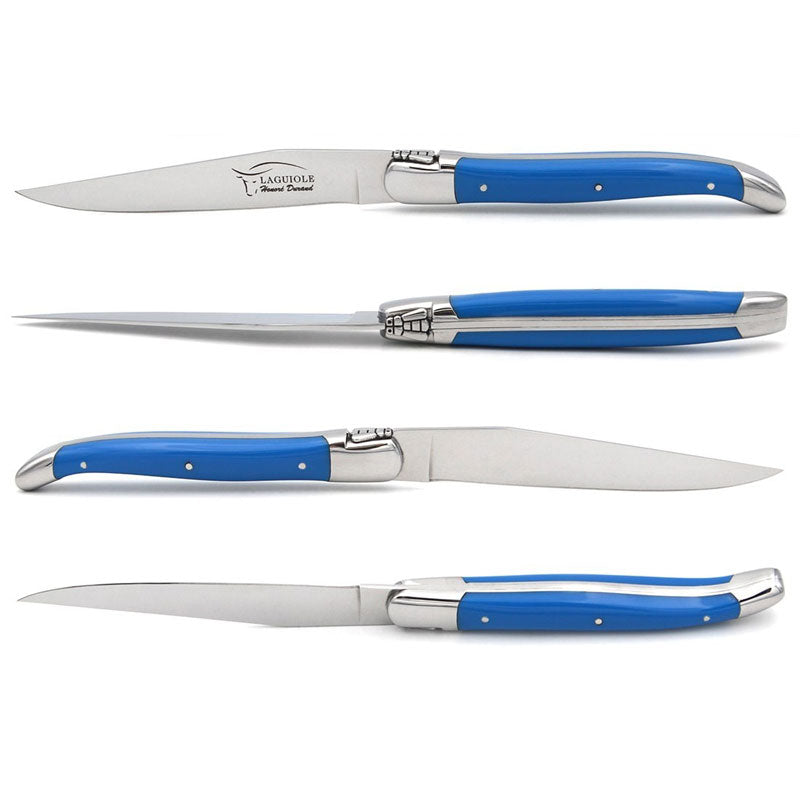 Laguiole Steak Knives, Mix Corian