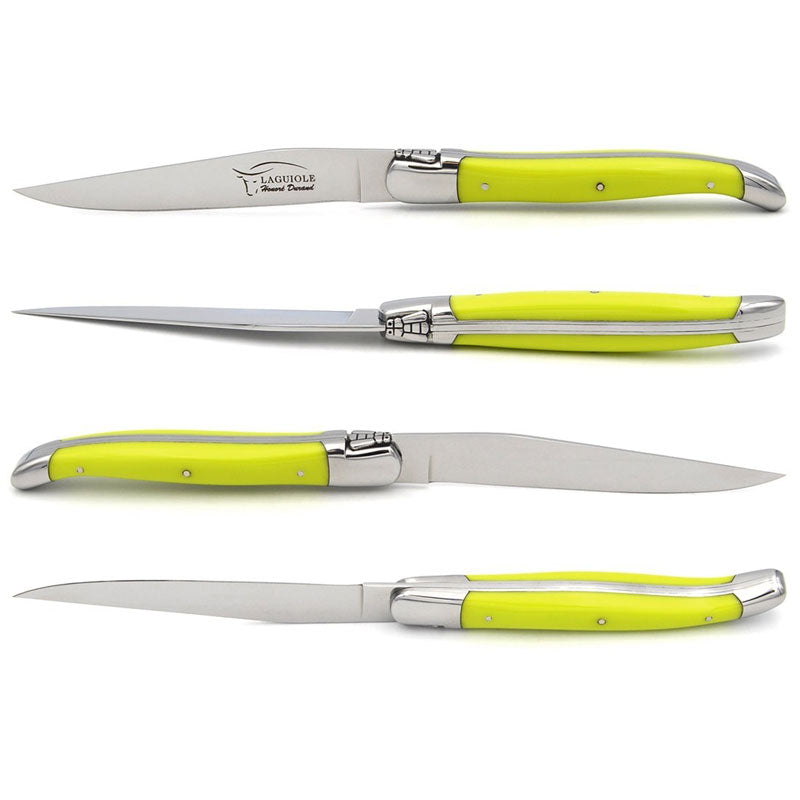Laguiole Steak Knives, Mix Corian