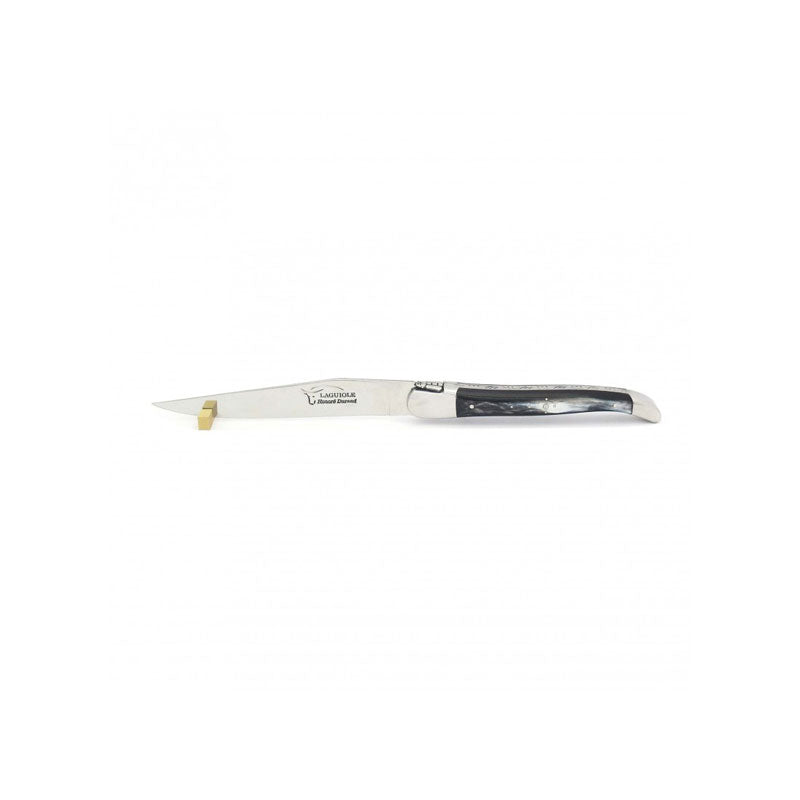 Laguiole Steak Knives, Dark Horn - Zouf.biz
