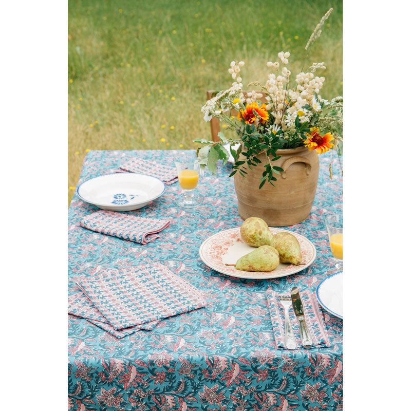 Eden Garden Organic Cotton Tablecloth