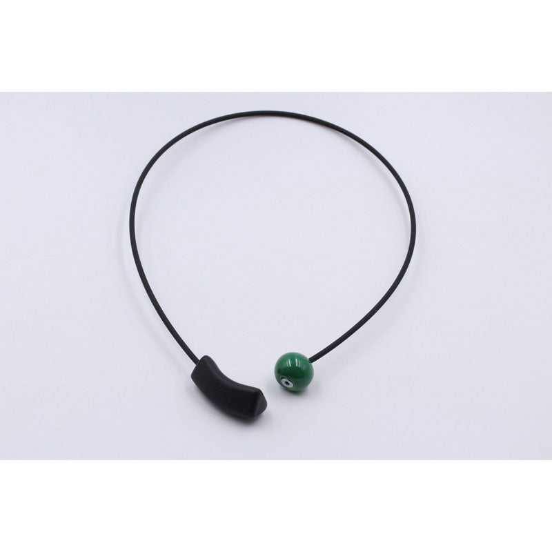 Atome PVC Necklace, Green - Zouf.biz