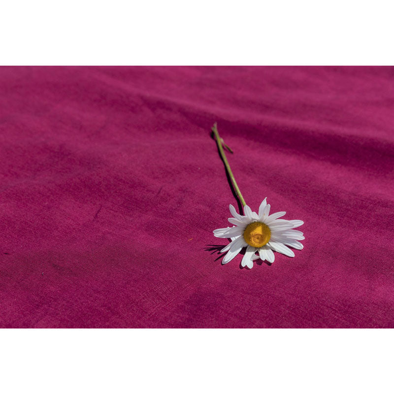 Pure Washed Linen Pillow Case, Heather Rose