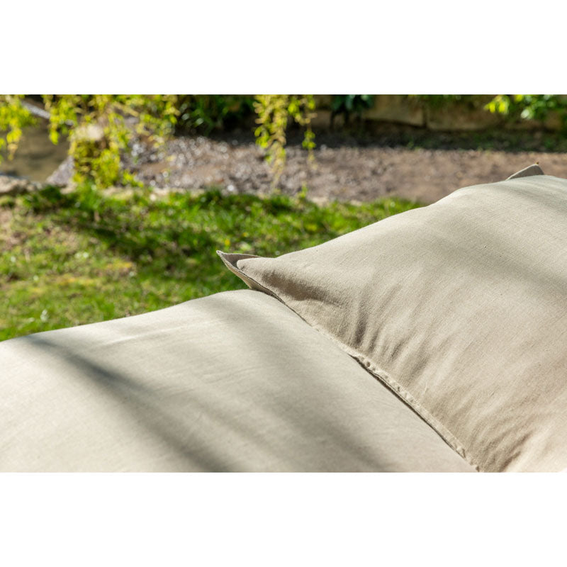 Pure Washed Linen Pillow Case, Laurel Green
