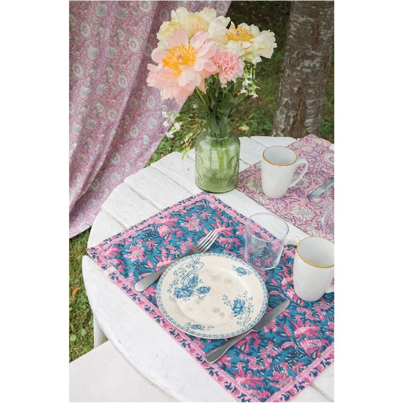 Eden Garden Organic Cotton Placemats, Set of 2