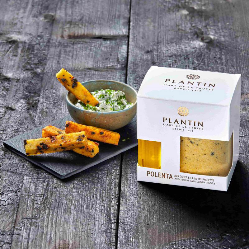 Polenta with Porcini and Summer Truffle