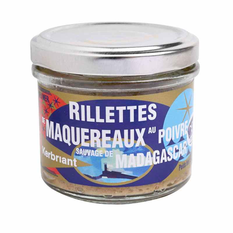 Mackerel Rillettes with Wild Madagascar Pepper - 90g