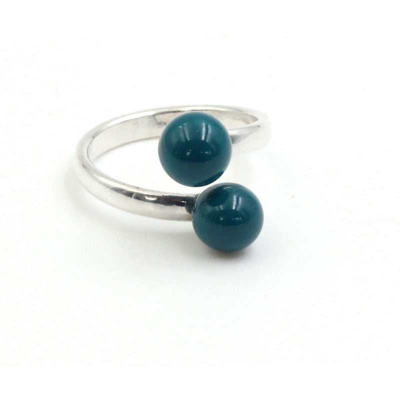 Duo Ring, Duck Egg Blue