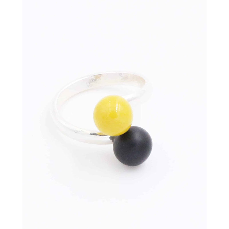 Duo Ring, Sun & Black