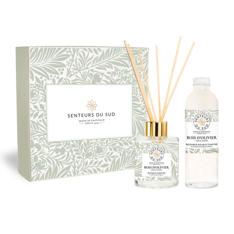 Olive Wood Reed Diffuser & Refill Gift Set - Zouf.biz