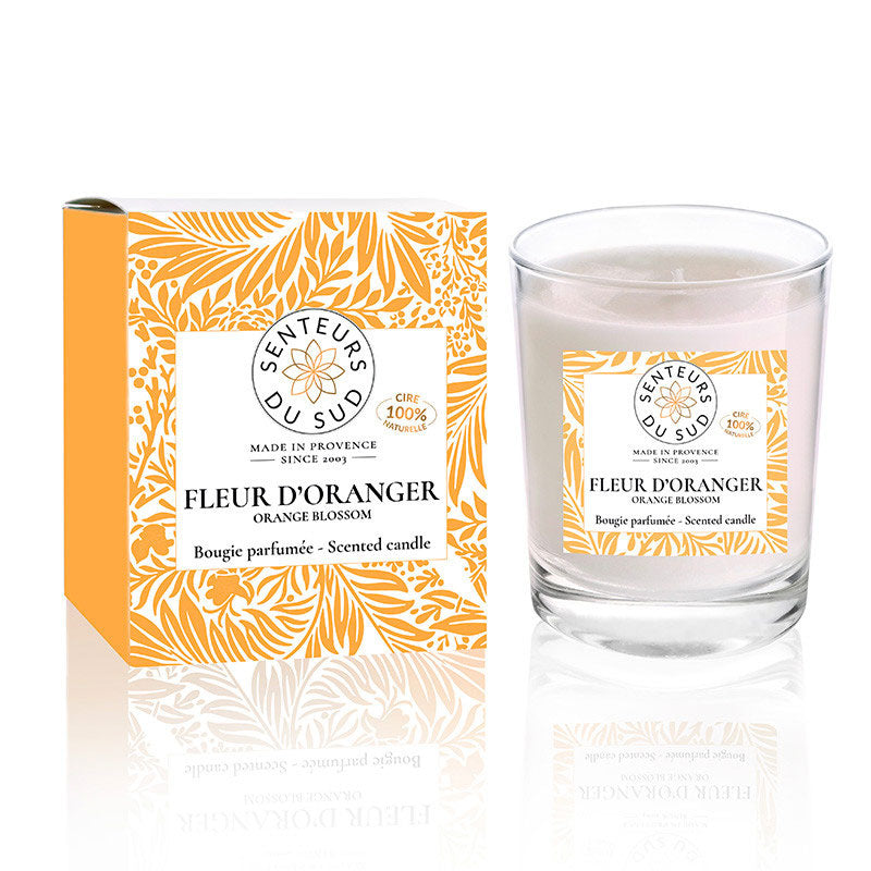 Scented Candle Orange Blossom - 140g - Zouf.biz