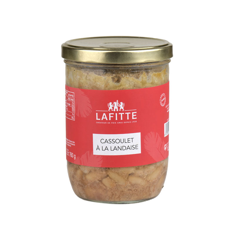 Gastronomic Duck Cassoulet with Foie Gras - 760g - Zouf.biz