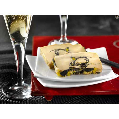 Whole Duck Foie Gras with 10% Black Truffles - 130g Jar - Bronze Medal - Zouf.biz