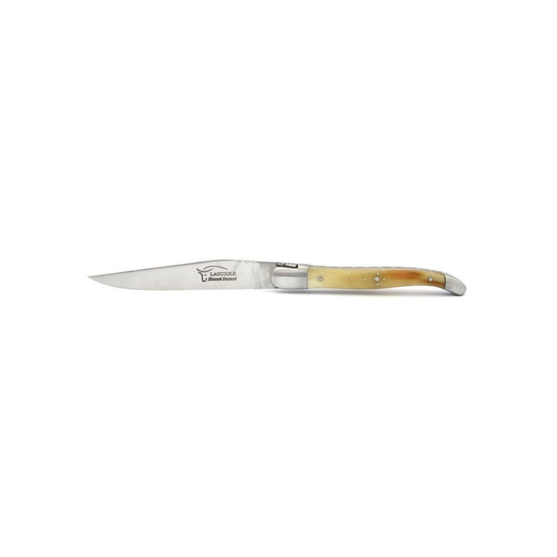 Laguiole Steak Knives Mix Horn and Bone, Prestige Collection - Zouf.biz