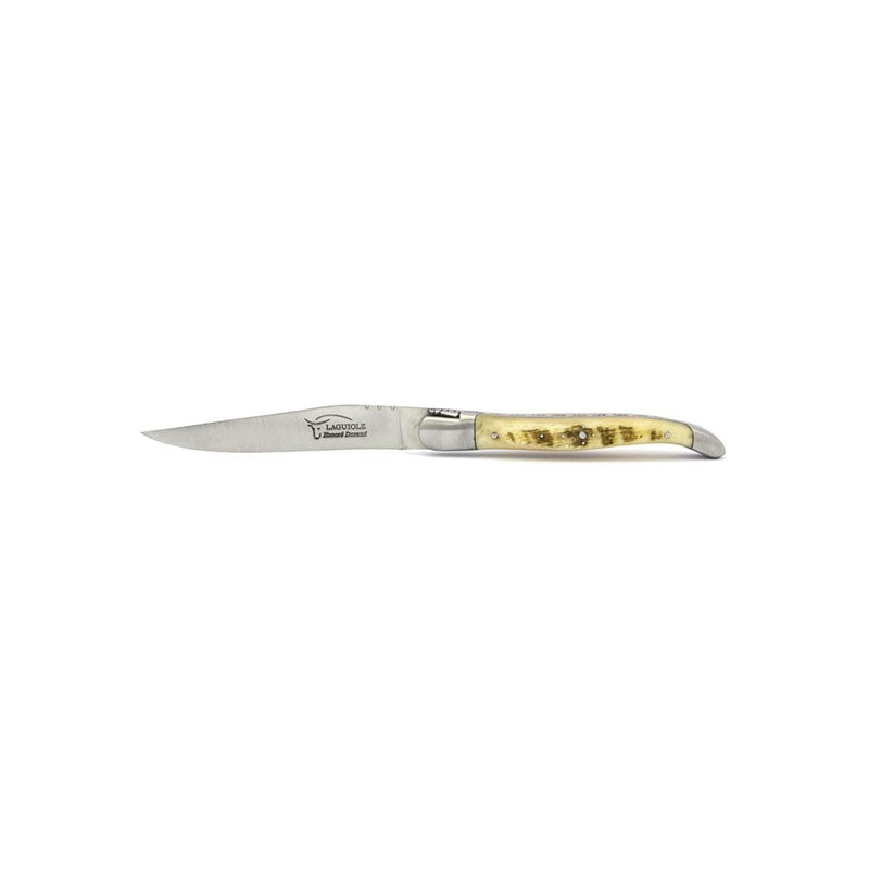 Laguiole Steak Knives Mix Horn and Bone, Prestige Collection - Zouf.biz