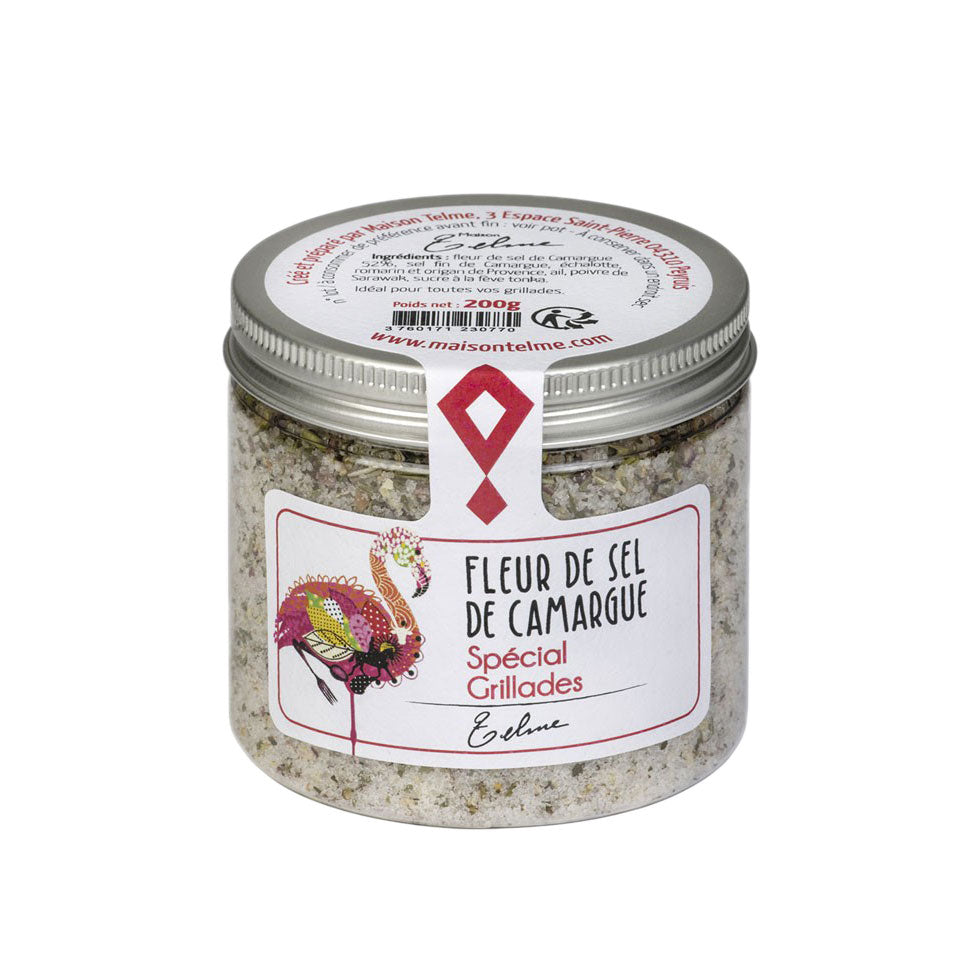 Fleur de Sel de Camargue for Grilling - 200g - Zouf.biz