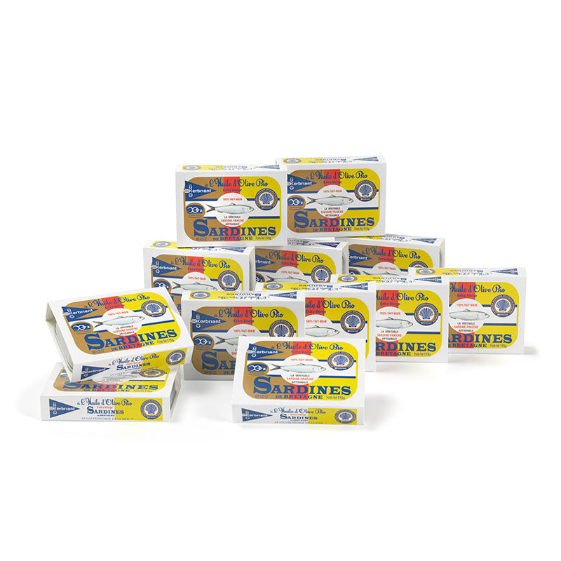 Sardines in Organic Olive Oil - 115g - Zouf.biz