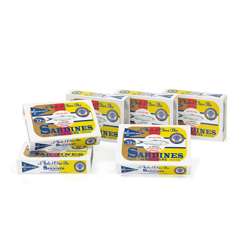 Sardines in Organic Olive Oil - 115g - Zouf.biz
