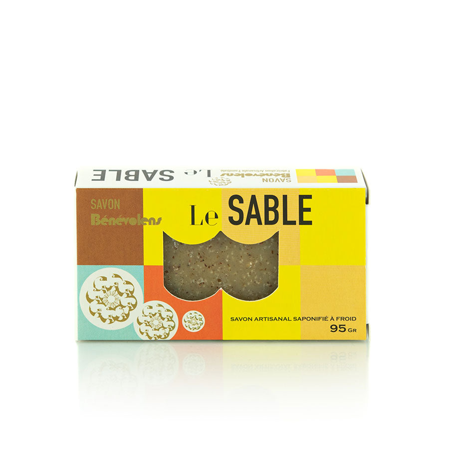 Natural Cold Process Soap, le Sable - 95g - Zouf.biz