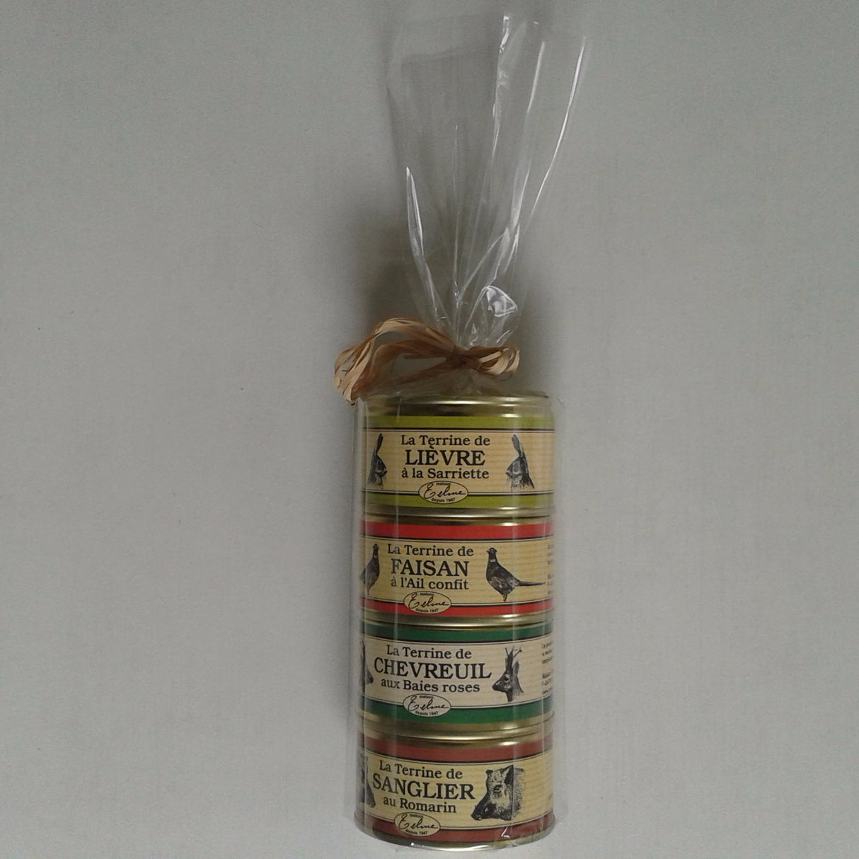 Gift Pack 4 Terrines - 130g each - Zouf.biz