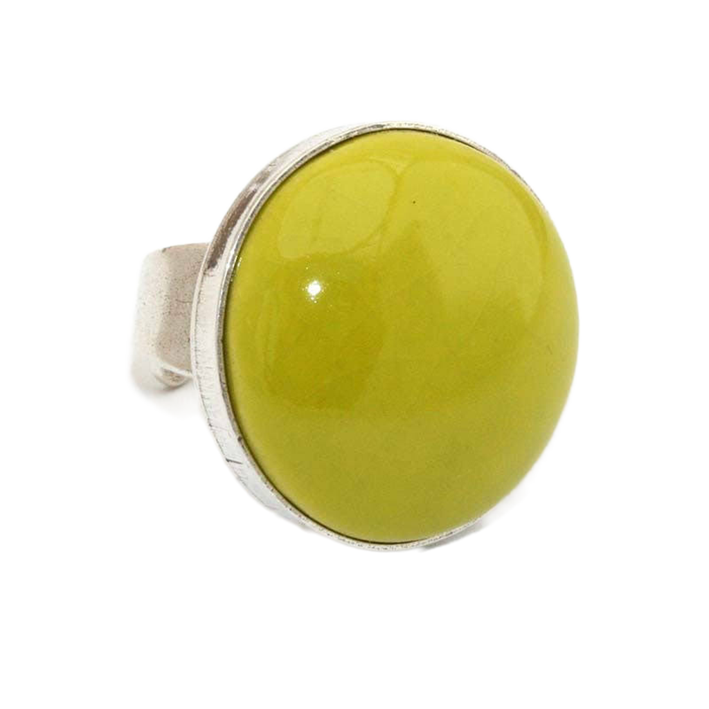 Bulle Cabochon Ring, Anise