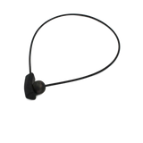 Atome PVC Necklace, Cast Iron