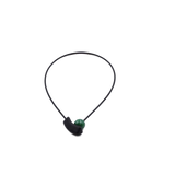 Atome PVC Necklace, Green