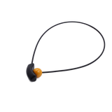 Atome PVC Necklace, Orange