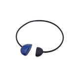 Inca Yucatan PVC Necklace, Azure