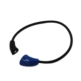 Masai Ceramic PVC Necklace, Azure