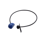 Shogun PVC Necklace, Azure