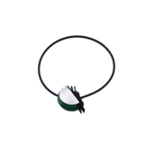 Big Bang PVC Necklace, Green