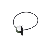 Big Bang PVC Necklace, Khaki