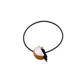Big Bang PVC Necklace, Orange