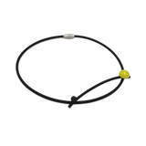 Cerisier PVC Necklace, Anise & Black
