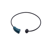 Comete PVC Necklace, Azure
